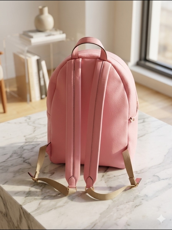 Michael Kors Maisie Medium 2-in-1 Backpack Leather Carnation Pink (NWT) main image 9